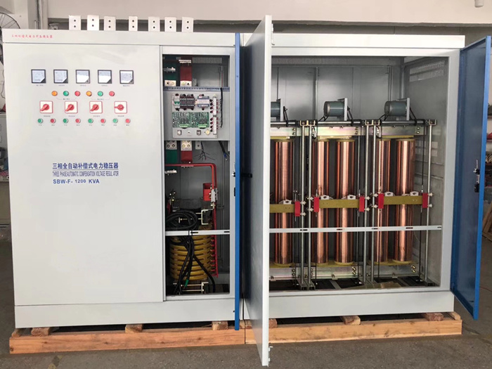 電壓不穩SBW-320KVA 320KW工地建筑礦山隧道三相補償電力穩壓器