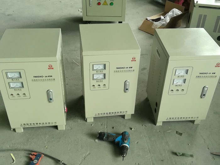 15kw_家用220v全自動穩壓器_單項交流_超低壓_空調穩壓電源15000w_故障修理實例